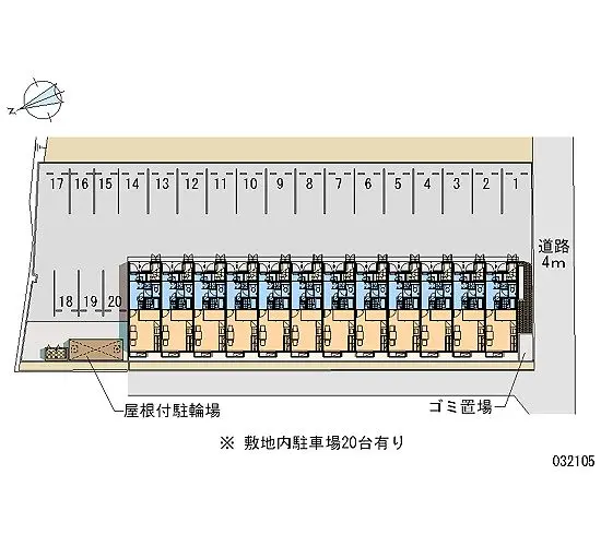 宇部市中村２丁目 月極駐車場